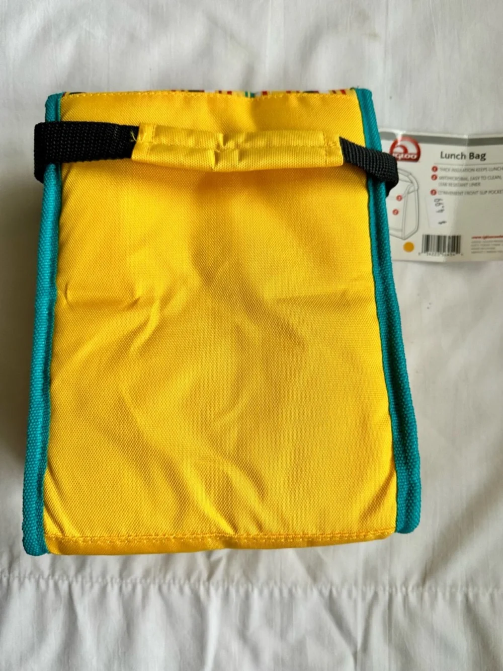 Igloo Floral Insulated Lunch Bag - Yellow - Picture 2 of 9